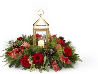 The FTD Beautifully Bright Centerpiece from Krupp Florist, your local Belleville flower shop